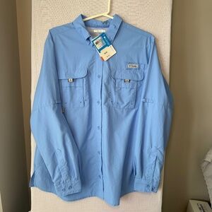 NWT Columbia W Bahama Performance Fishing  with 30 SPF Sz L Adventure Camping